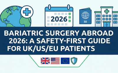 Bariatric Surgery Abroad 2026: Safety-First for UKUSEU Patients – Illustrating advanced medical procedures and patient-focused healthcare themes.